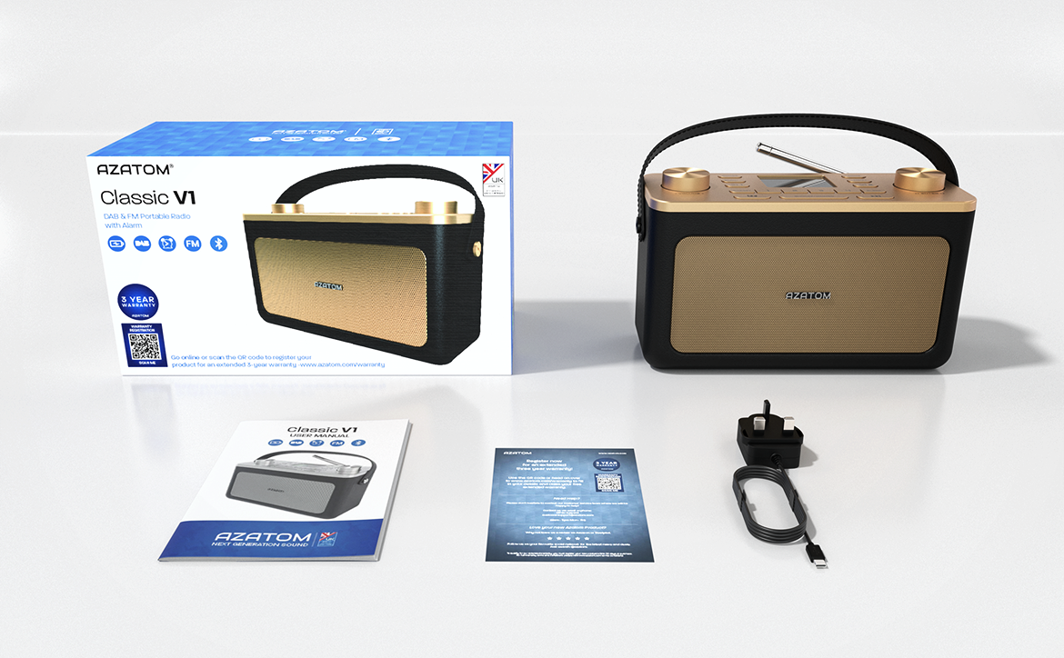 Azatom Trinity D3 DAB Radio
