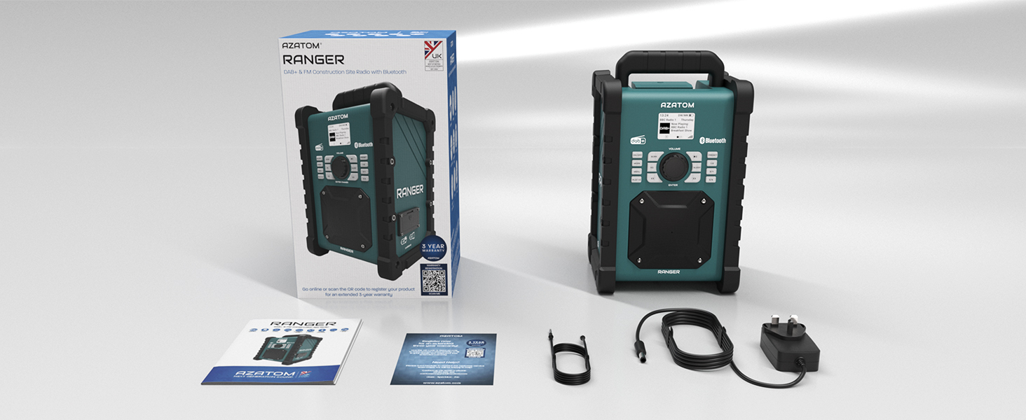 Azatom Ranger Portable DAB Radio
