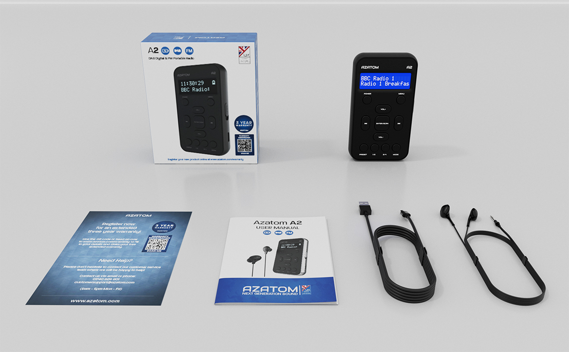 Azatom A2 DAB Radio