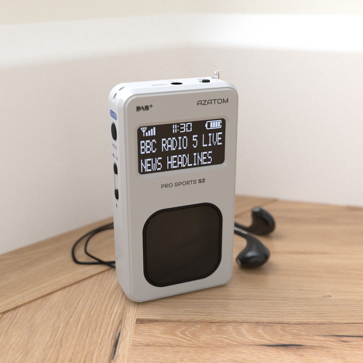 Pro Sports S2 Portable DAB & FM Radio - Image 8