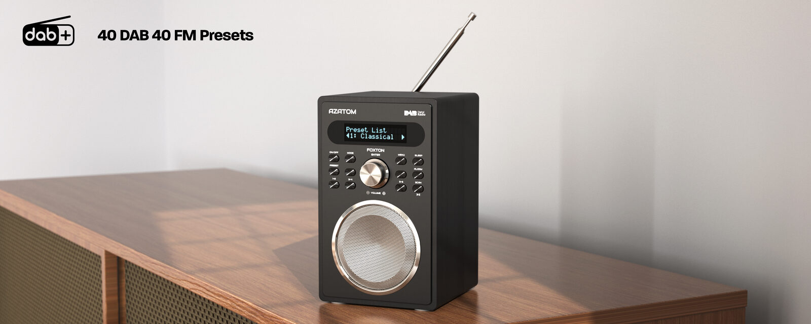 Foxton 2: Classic Design, Modern Sound.
