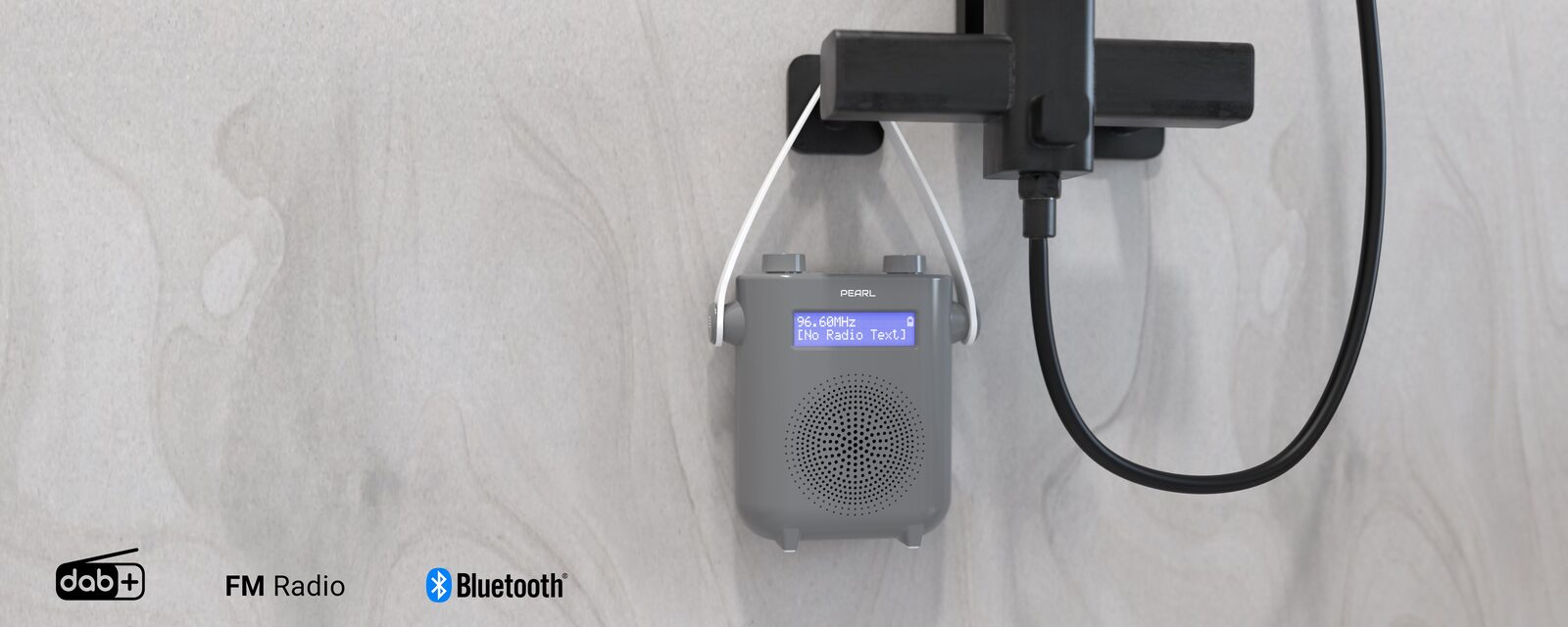 Pearl P1 Shower Radio!
